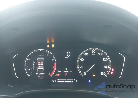 2022 Honda Civic Ex из США, поврежденный, VIN 2HGFE1F72NH312444